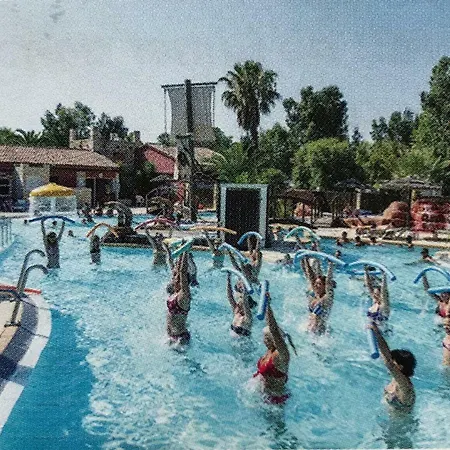 Le Paradis Au Camping Les Palmiers אתר קמפינג